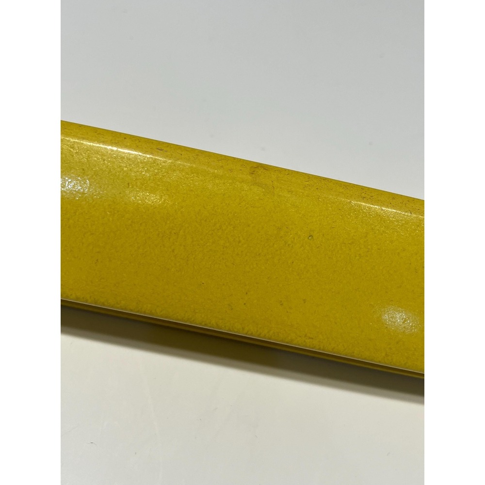 MCM Olive Boat Tray Melamine Melmac Yellow Set of 3 - Picture 10 of 15